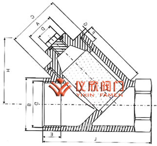 內(nèi)螺紋、承插焊Y型過(guò)濾器